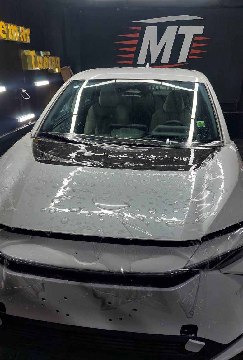 انجام کاور بدنه روی ماشین خارجی